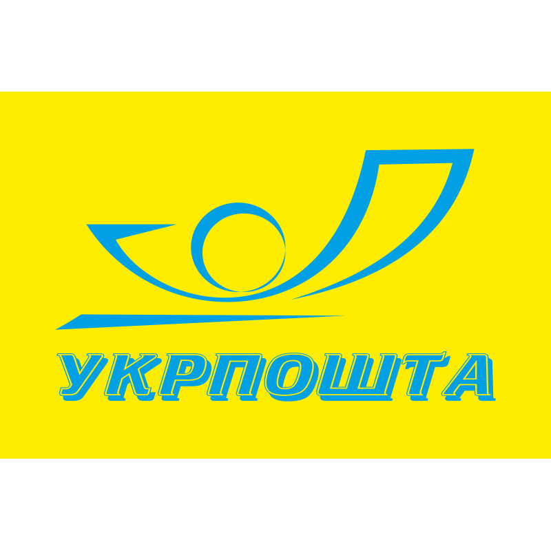 Флаг Укрпочты (старый). Вариант-04 Флаг Укрпочты (старый). Вариант-04