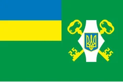 Прапор ДКС (Державна казначейська служба) України Прапор ДКС (Державна казначейська служба) України