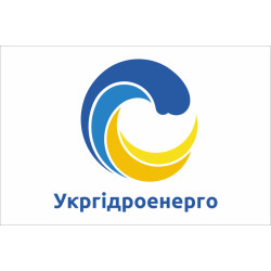 Прапор ПрАТ «Укргідроенерго». Варіант-01 Прапор ПрАТ «Укргідроенерго». Варіант-01