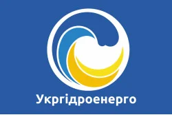 Прапор ПрАТ «Укргідроенерго». Варіант-02