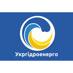 Прапор ПрАТ «Укргідроенерго». Варіант-02 Прапор ПрАТ «Укргідроенерго». Варіант-02