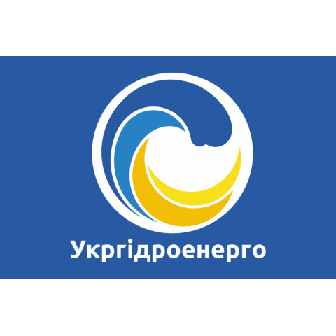 Прапор ПрАТ «Укргідроенерго». Варіант-02 Прапор ПрАТ «Укргідроенерго». Варіант-02
