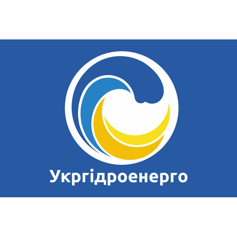 Прапор ПрАТ «Укргідроенерго». Варіант-02 Прапор ПрАТ «Укргідроенерго». Варіант-02