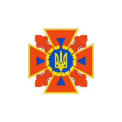 Прапор ДСНС (державна служба України з надзвичайних ситуацій), МНС України (старий варіант-01) Прапор ДСНС (державна служба України з надзвичайних ситуацій), МНС України (старий варіант-01)