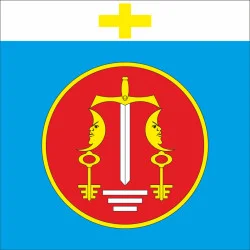 Флаг Ярмолинецкой ОТО Хмельницкого района Хмельницкой области Украины