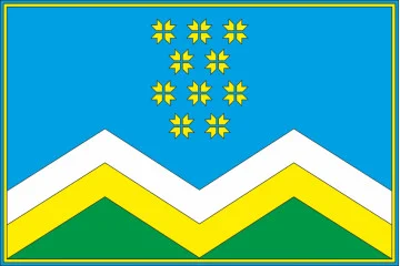 Флаг Селятинской ОТО Вижницкого района Черновицкой области Украины Флаг Селятинской ОТО Вижницкого района Черновицкой области Украины