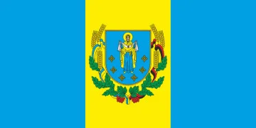 Прапор Кадубовецької ОТГ Чернівецького району Чернівецької області України. Варіант-02