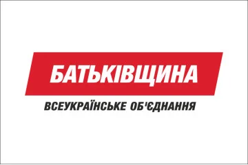 Прапор політичної партії «Батьківщина»