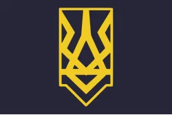 Прапор політичної партії «Національний корпус». Варіант-02