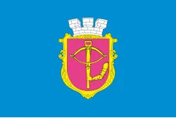 Прапор Подільського району міста Києва, Україна. Варіант-01 Прапор Подільського району міста Києва, Україна. Варіант-01