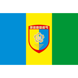 Флаг города Бахмача, Украина. Вариант-01