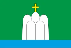Прапор міста Святогірськ, Україна. Варіант-01 Прапор міста Святогірськ, Україна. Варіант-01