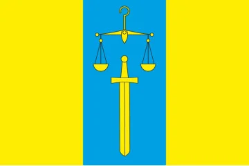 Флаг города Овруч, Украина. Вариант-01 Флаг города Овруч, Украина. Вариант-01
