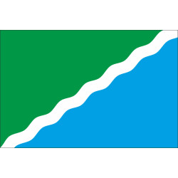 Прапор міста Курахове, Україна Прапор міста Курахове, Україна