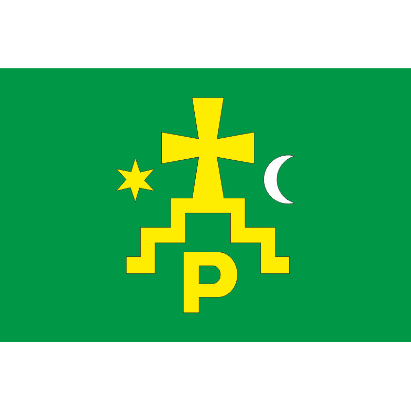 Прапор міста Ромни, Україна. Варіант-01 Прапор міста Ромни, Україна. Варіант-01