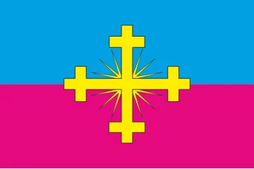 Флаг города Решетиловка, Украина Флаг города Решетиловка, Украина