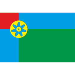 Флаг города Молочанск, Украина Флаг города Молочанск, Украина