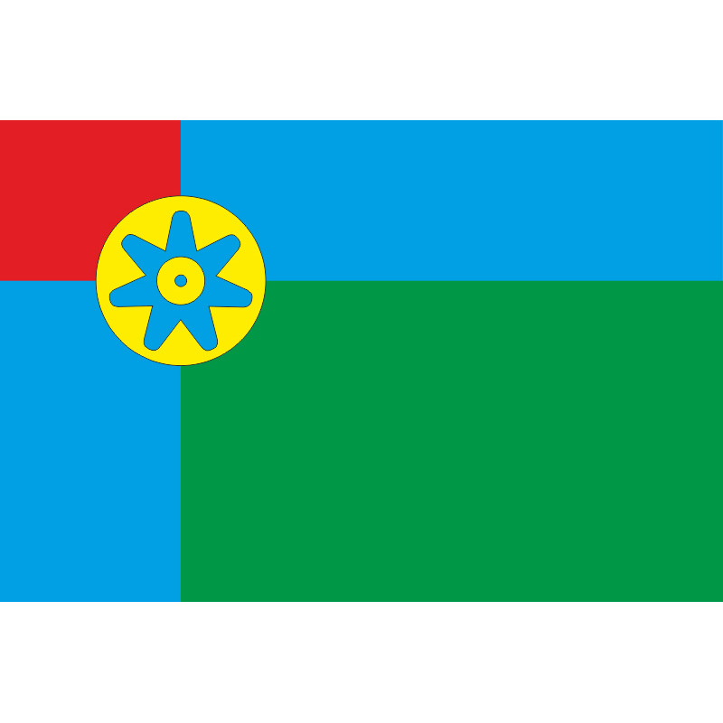 Флаг города Молочанск, Украина Флаг города Молочанск, Украина