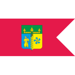 Прапор міста Барвінкове, Україна. Варіант-02 Прапор міста Барвінкове, Україна. Варіант-02