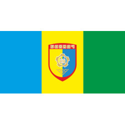 Флаг города Бахмача, Украина. Вариант-02