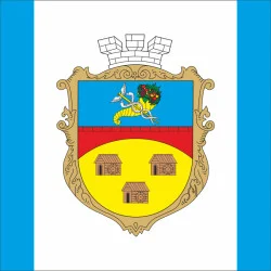 Прапор міста Білопілля, Україна. Варіант-03 Прапор міста Білопілля, Україна. Варіант-03