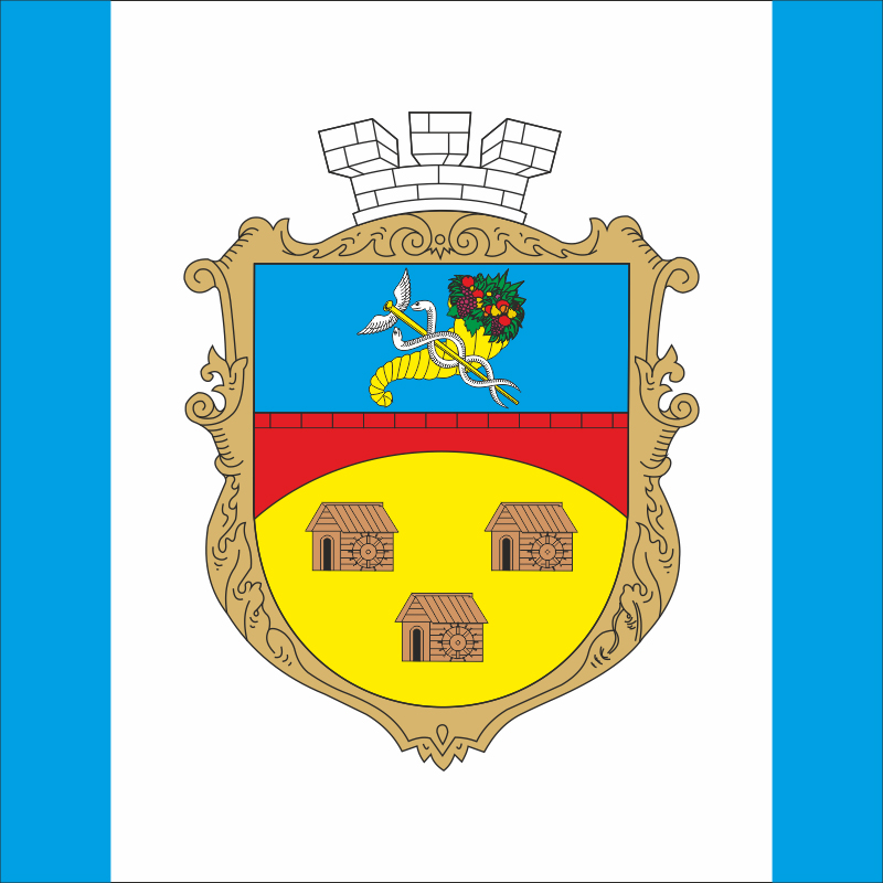 Флаг города Белополье, Украина. Вариант-03 Флаг города Белополье, Украина. Вариант-03
