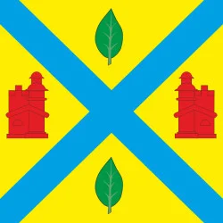 Прапор міста Березне, Україна. Варіант-02 Прапор міста Березне, Україна. Варіант-02