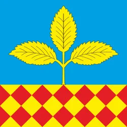 Прапор міста Берестечко, Україна. Варіант-02 Прапор міста Берестечко, Україна. Варіант-02