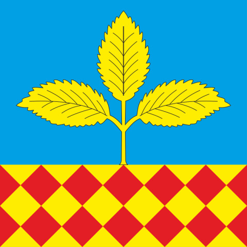 Прапор міста Берестечко, Україна. Варіант-02