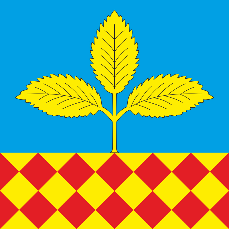 Флаг города Берестечко, Украина. Вариант-02 Флаг города Берестечко, Украина. Вариант-02