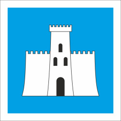 Прапор міста Берислава, Україна. Варіант-02 Прапор міста Берислава, Україна. Варіант-02