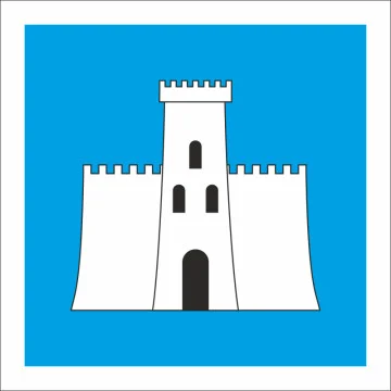 Прапор міста Берислава, Україна. Варіант-02