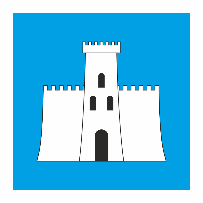 Прапор міста Берислава, Україна. Варіант-02 Прапор міста Берислава, Україна. Варіант-02