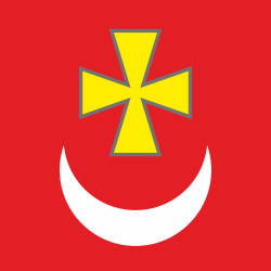 Прапор міста Борзна, Україна. Варіант-02 Прапор міста Борзна, Україна. Варіант-02