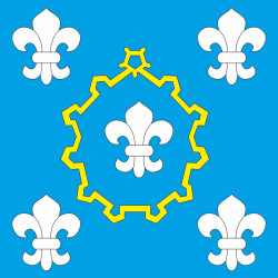 Флаг города Броды, Украина. Вариант-02 Флаг города Броды, Украина. Вариант-02