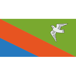 Прапор міста Горлівка, Україна. Варіант-02