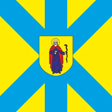 Флаг города Жолква, Украина. Вариант-02 Флаг города Жолква, Украина. Вариант-02