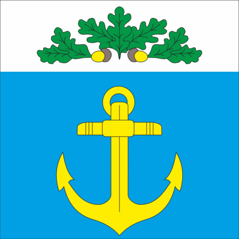 Прапор міста Дубровиця, Україна. Варіант-02