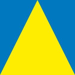 Флаг города Новый Роздол, Украина. Вариант-02 Флаг города Новый Роздол, Украина. Вариант-02