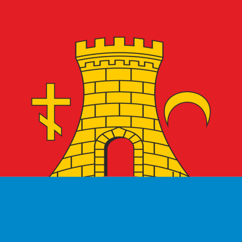 Прапор міста Очаків, Україна. Варіант-02 Прапор міста Очаків, Україна. Варіант-02