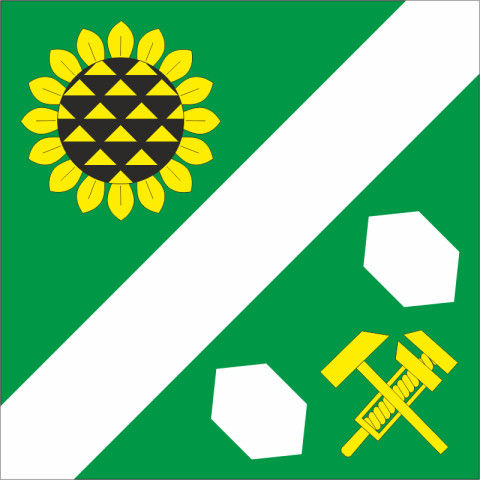 Прапор міста Пологи, Україна. Варіант-02 Прапор міста Пологи, Україна. Варіант-02