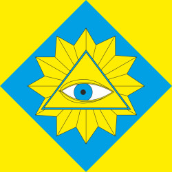 Прапор міста Радехів, Україна. Варіант-02 Прапор міста Радехів, Україна. Варіант-02