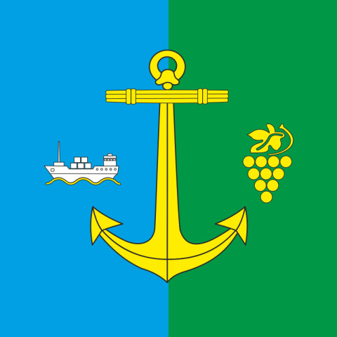 Флаг города Рени, Украина. Вариант-02 Флаг города Рени, Украина. Вариант-02