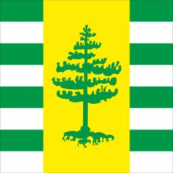 Прапор міста Рубіжне, Україна. Варіант-02