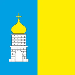 Прапор міста Рудки, Україна. Варіант-02 Прапор міста Рудки, Україна. Варіант-02