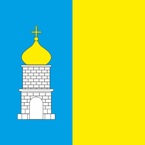 Прапор міста Рудки, Україна. Варіант-02 Прапор міста Рудки, Україна. Варіант-02