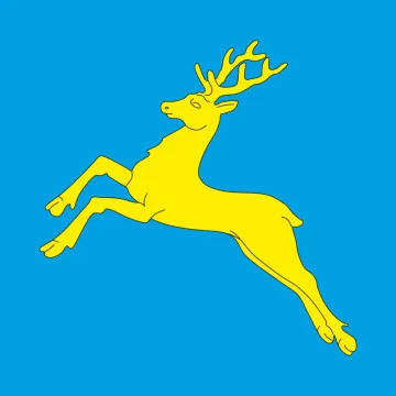 Флаг города Самбор, Украина. Вариант-02