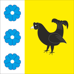 Прапор СМТ Стара Вижівка, Україна. Варіант-01