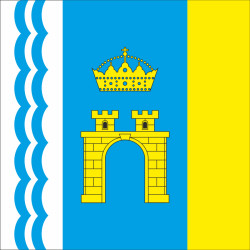 Прапор міста Стрий, Україна. Варіант-02