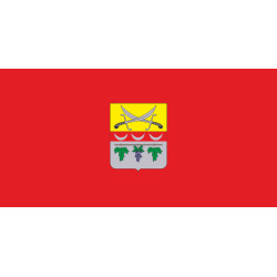 Прапор міста Чугуїв, Україна. Варіант-02 Прапор міста Чугуїв, Україна. Варіант-02